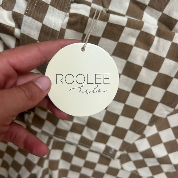 Roolee Peter Kavinsky Checkered Overalls - Picture 2 of 3